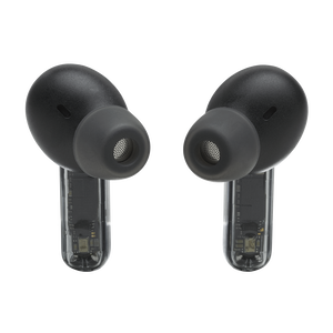 JBL Tune Beam Ghost Edition - Black Ghost - True wireless Noise Cancelling earbuds - Back